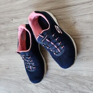 Skechers Blue/Pink Sneakers Size 6
